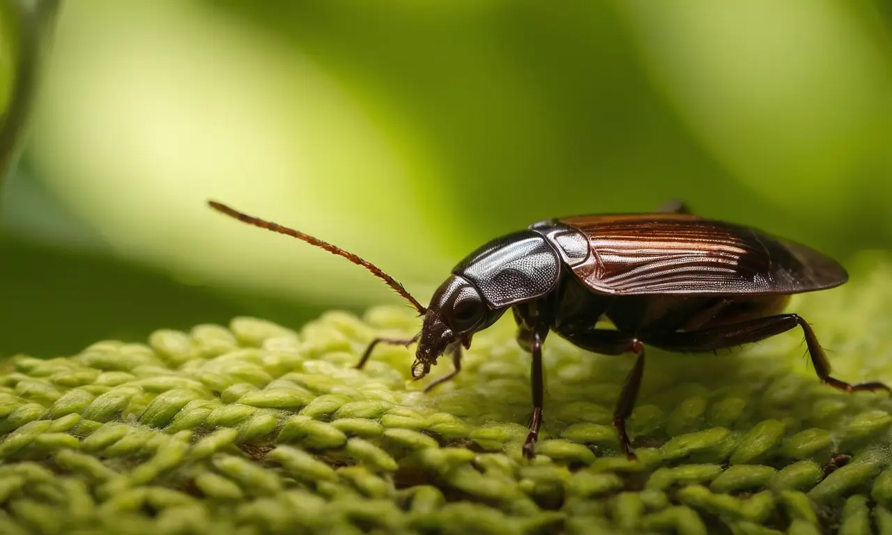 Ecosistema vibrante con vida y luz