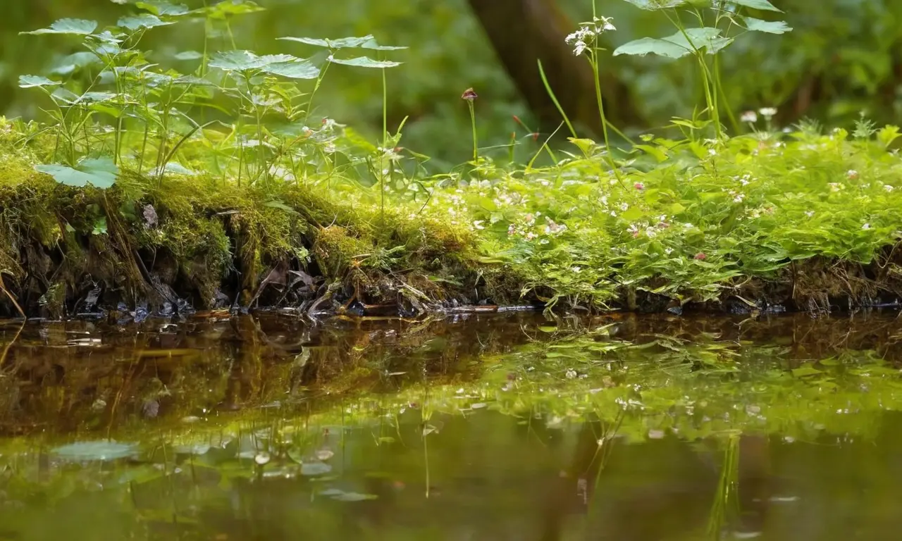 Naturaleza vibrante en armonía y biodiversidad