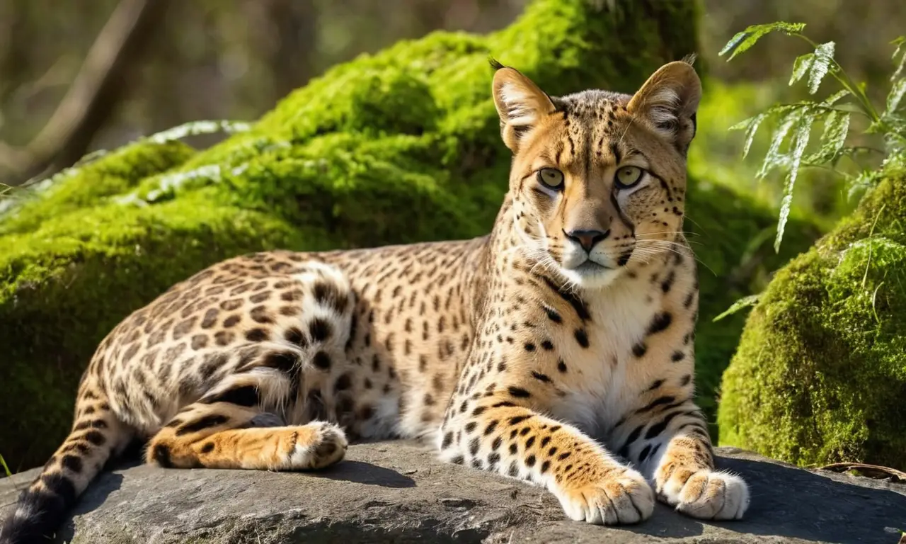 Félines diversos en un vibrante ecosistema