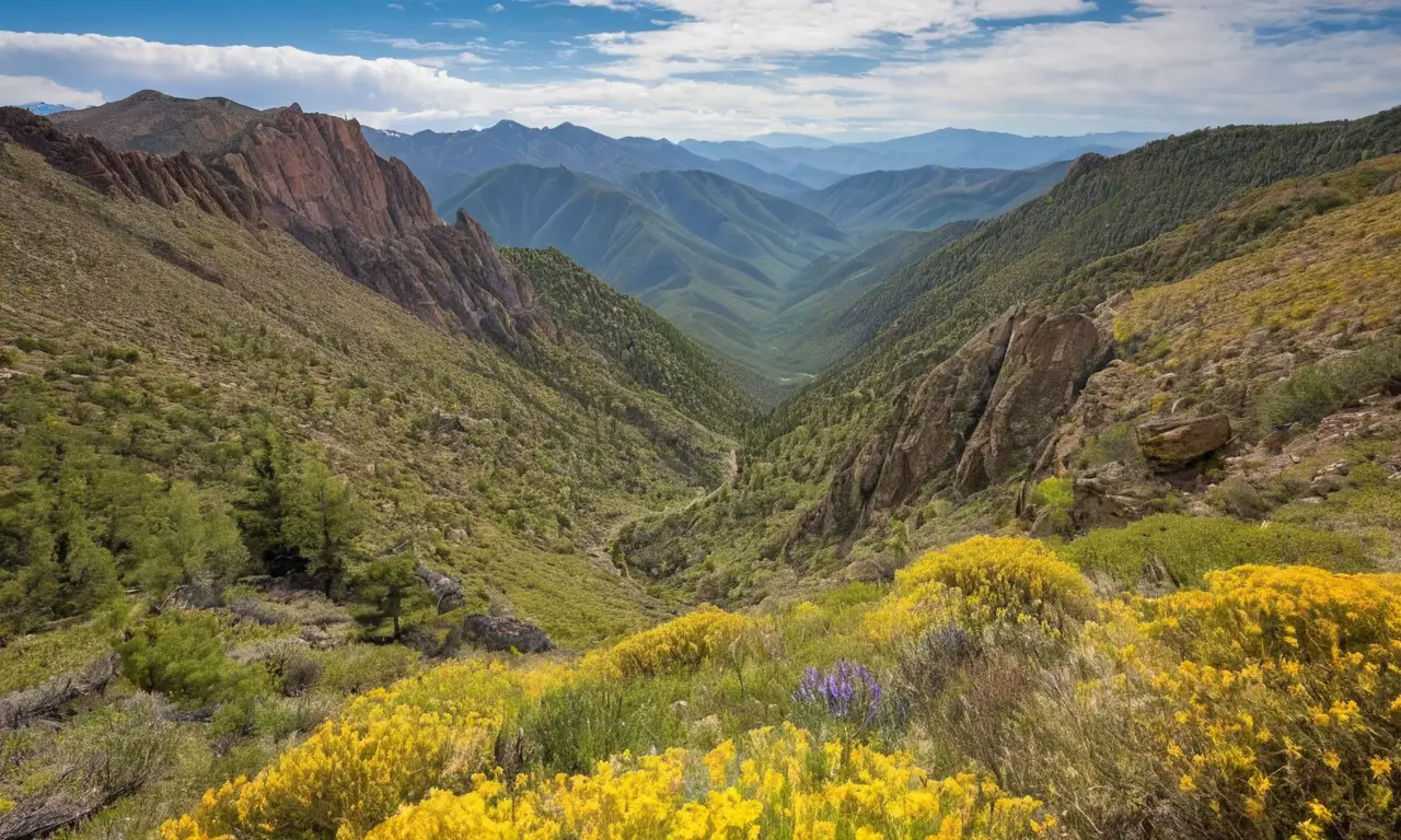 Biodiversidad impresionante en montañas y valles