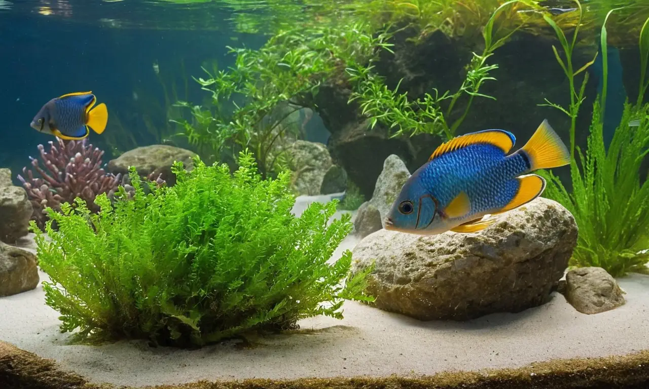 Ecosistema acuático vibrante y armónico