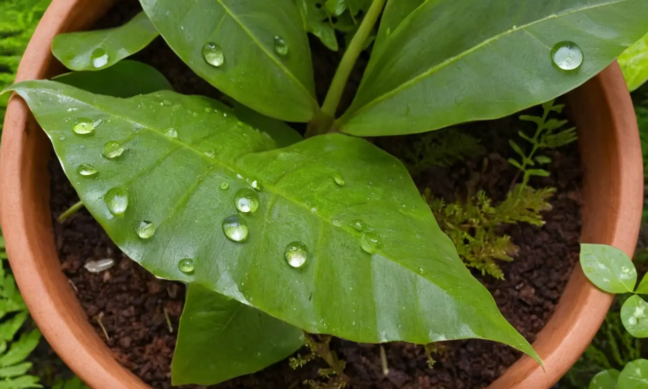 Plantas vibrantes en un ambiente acogedor