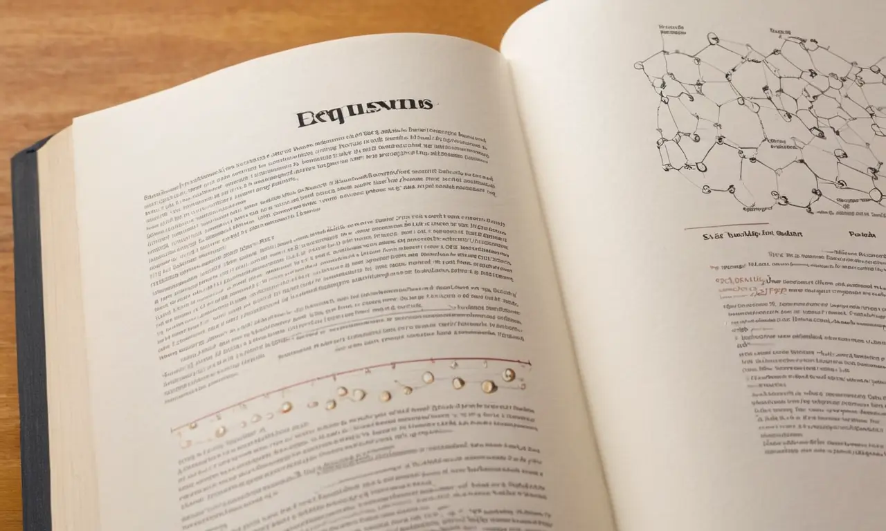 Libro de texto abierto en entorno acogedor