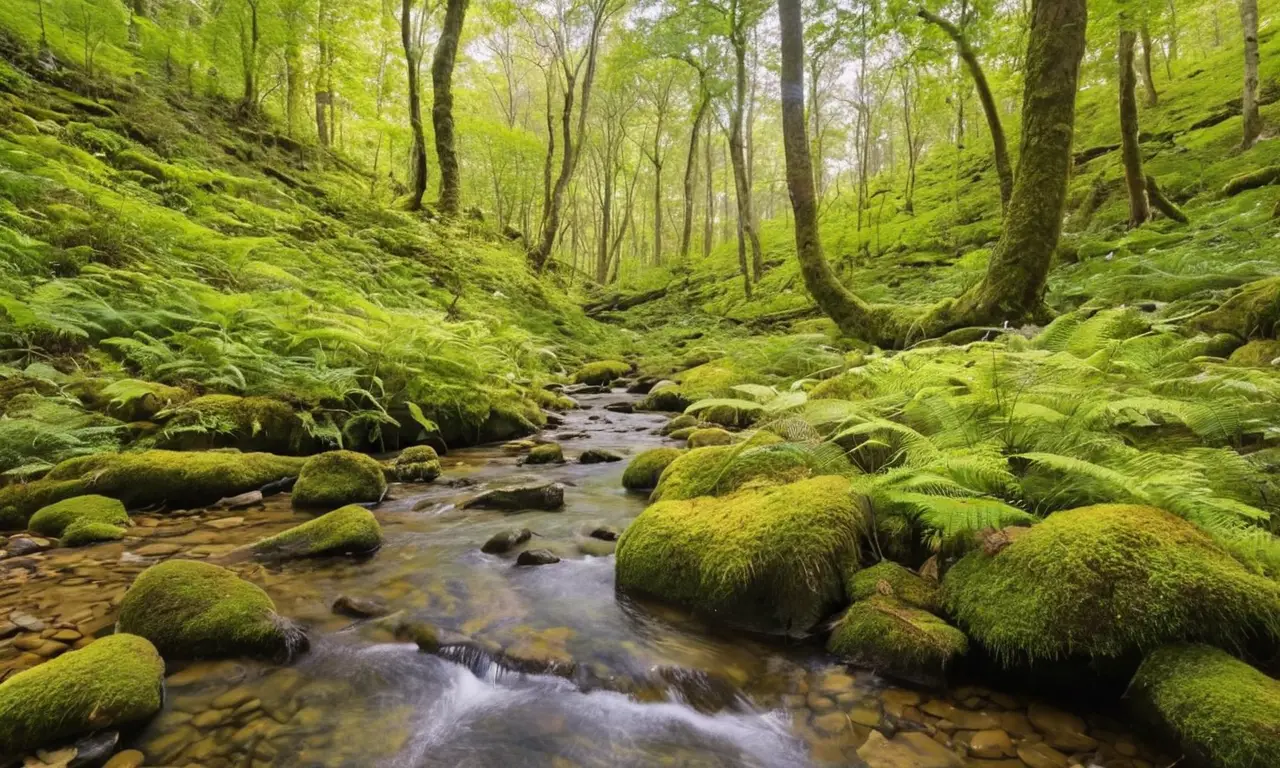 Ecosistema vibrante en armonía con la naturaleza