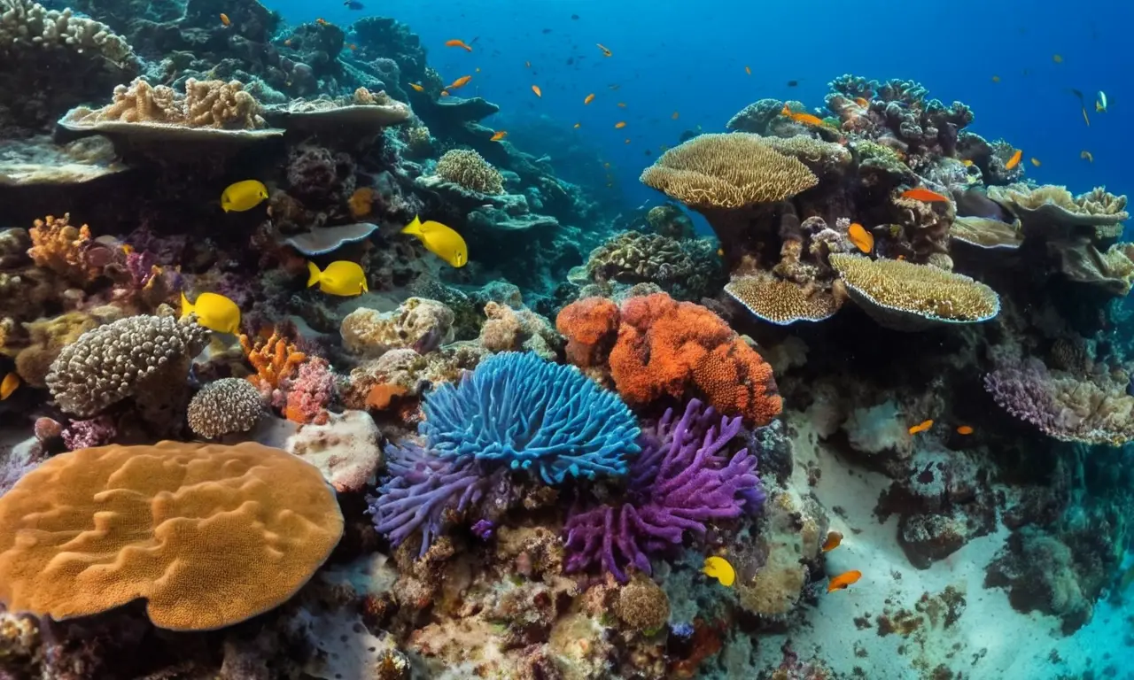 Ecosistema marino vibrante y diverso
