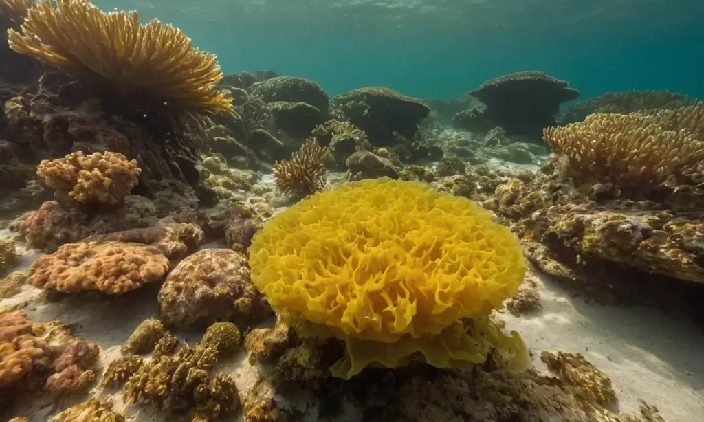 Ecosistema marino vibrante y lleno de vida